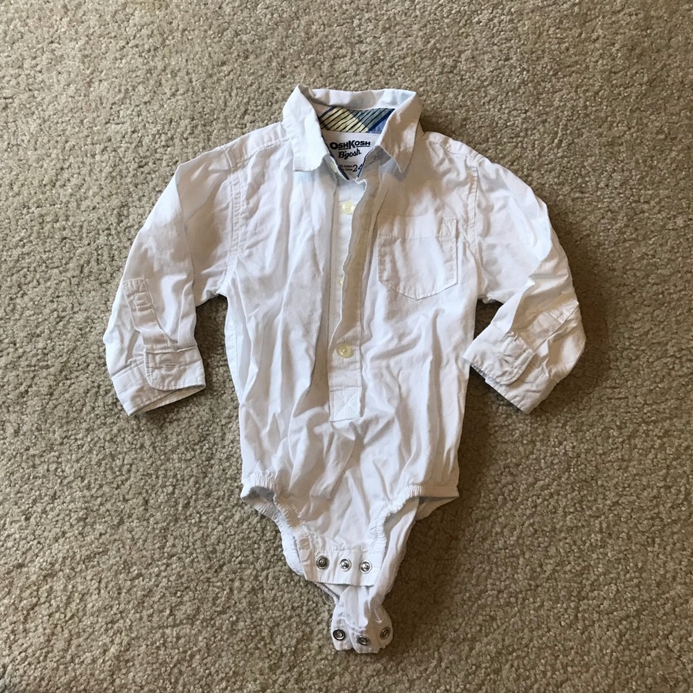 OshKosh Dress-shirt Onesie